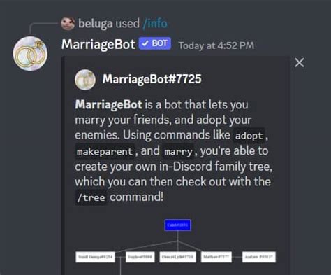 Add MarriageBot Discord Bot 